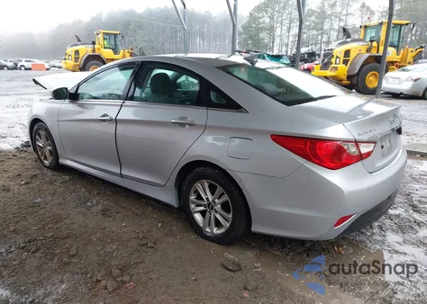 2014 Hyundai Sonata Gls z USA, uszkodzony, nr VIN 5NPEB4AC9EH892985
